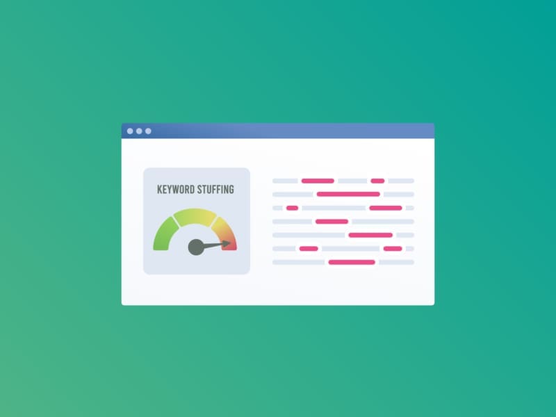 Keyword stuffing illustration