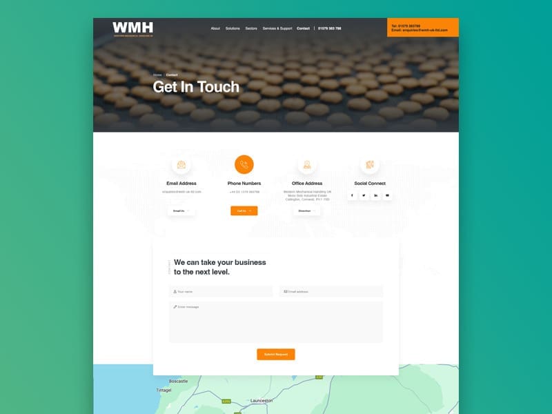 WMH Contact page